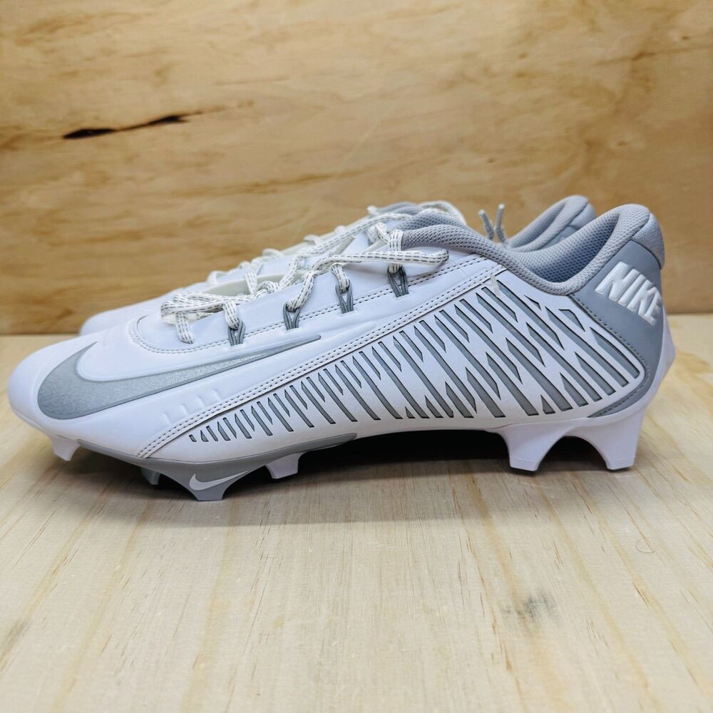 NEW Nike Vapor Edge 360 VC Football Cleats White Silver sz 14 DO6294-100